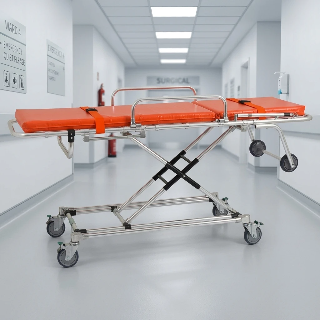 BRANCARD MANUEL POUR  AMBULANCE