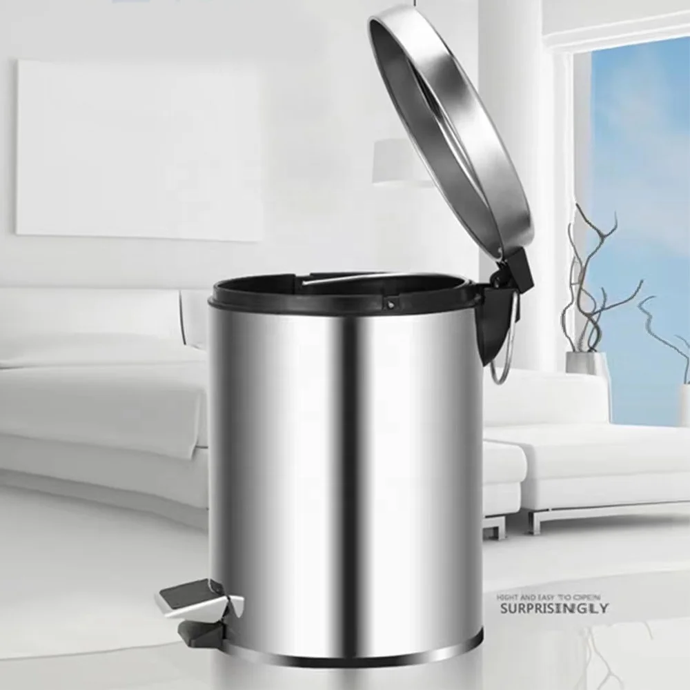 POUBELLE INOX A PEDALE